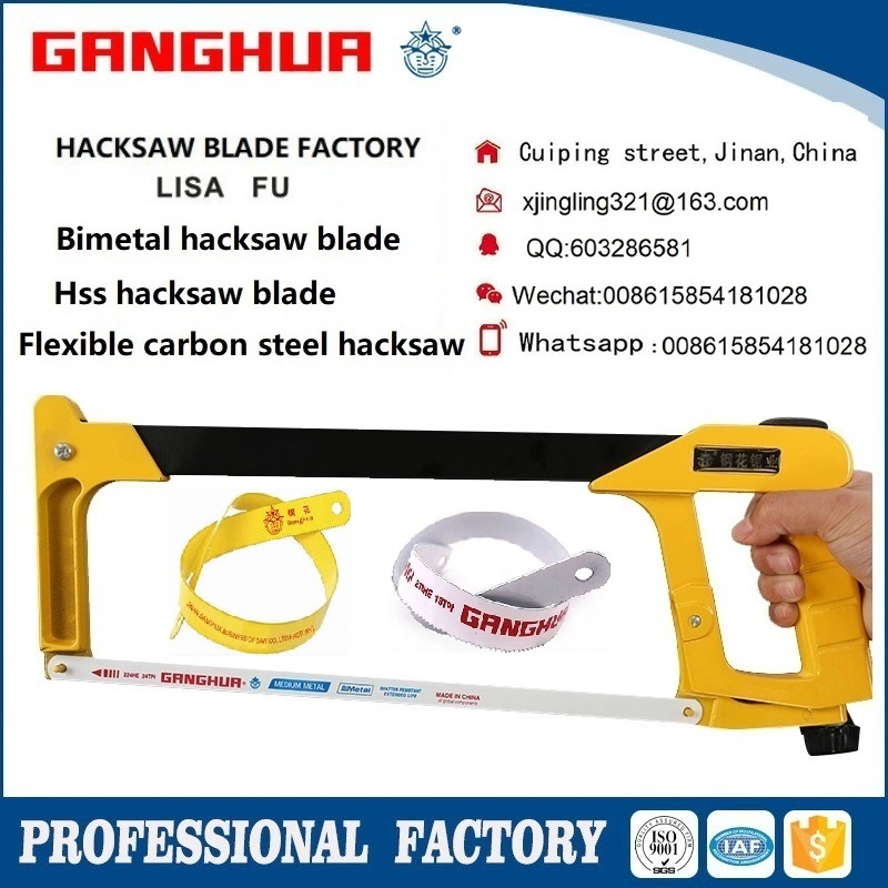 Bimetal Hacksaw Blade for Cutting Metal of Sandflex Quality